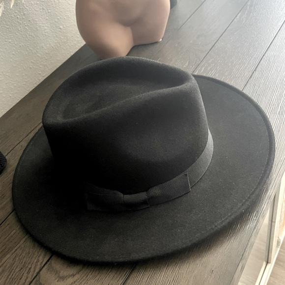 NWT J.Crew Western Hat Grosgrain Trim 100% Wool Hat Sz S-M main image 7